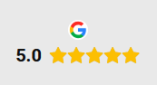 5 star rated in google